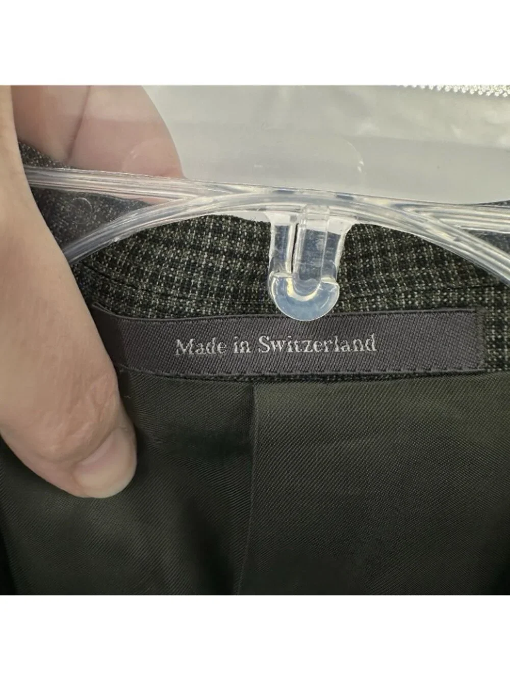 ERMENEGILDO ZEGNA NEIMAN MARCUS jacket blazer 40L plaid quiet luxury business